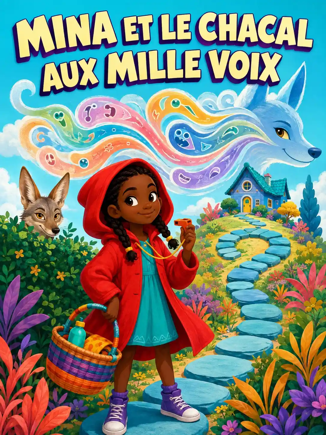 Couverture du livre : Mina et le Chacal aux mille voix
