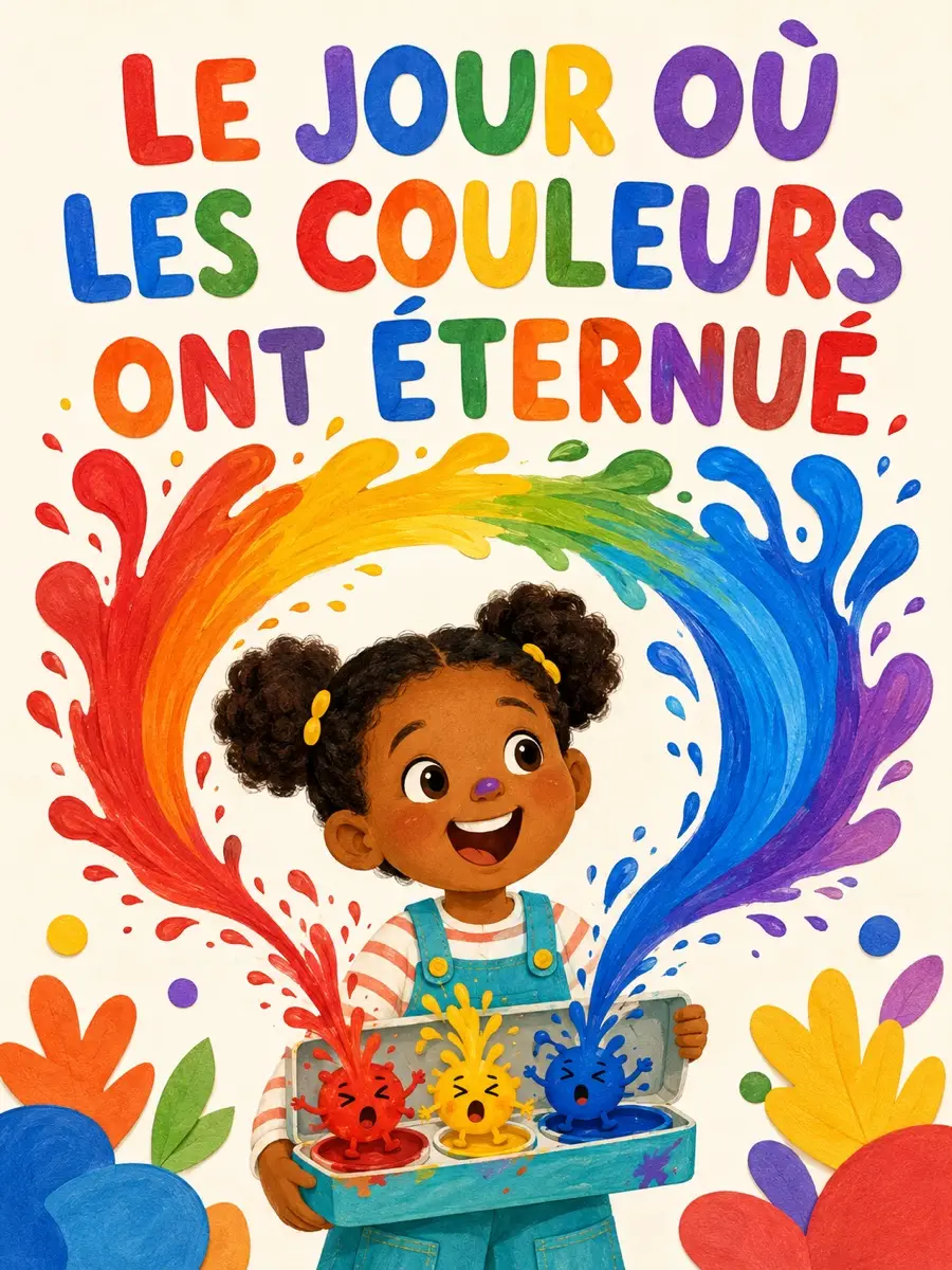 Couverture du livre : Le Jour où les Couleurs ont éternué